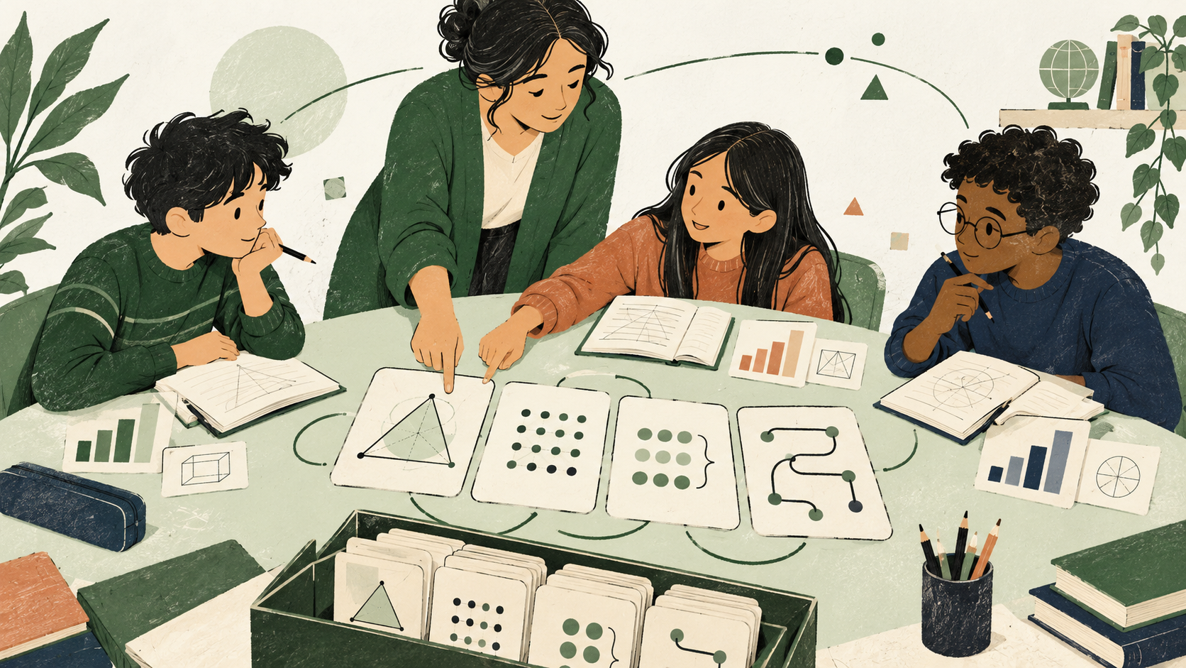 How we keep group maths lessons personalised